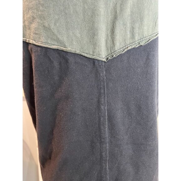 We The Free Black & Green Short Sleeve Top With Grommet Heart Design Size Small - Picture 11 of 16